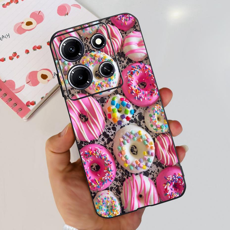 Модный Чехол-бабочка для телефона Infinix Note 30i Note30 Pro 2023 Мягкий Силиконовый ТПУ Задняя Крышка Для Infinix Note 30 Pro Note30i