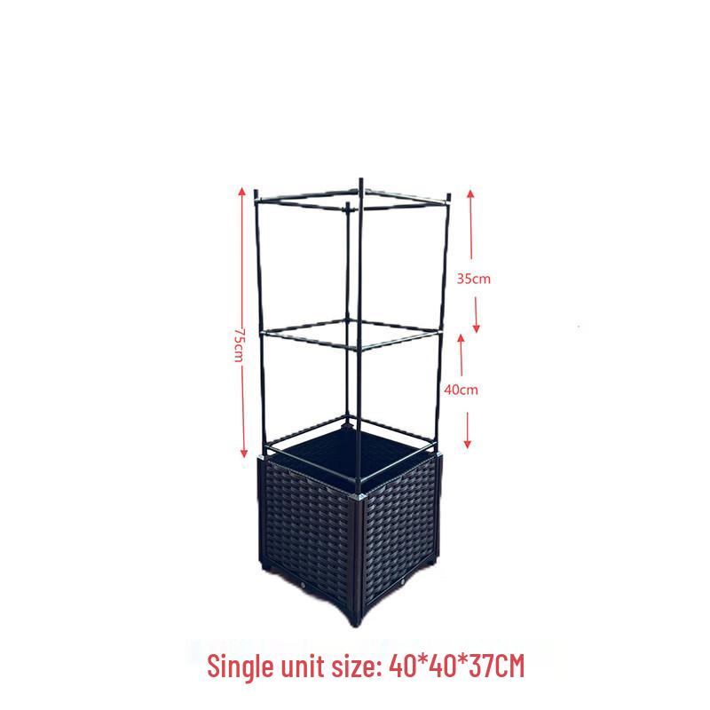 Garden Trellis Planter with Wheels