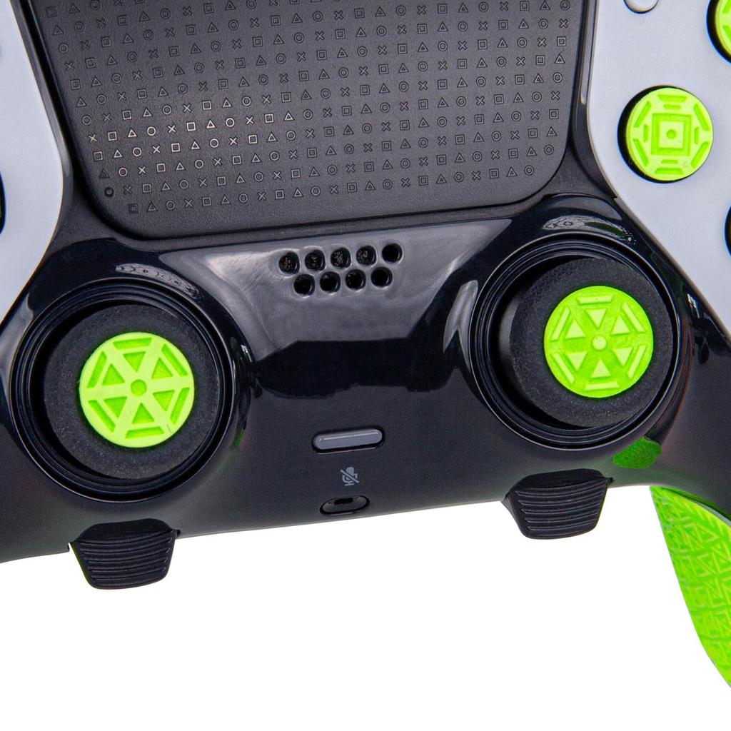 TALONGAMES PS5 DualSense Edge Controller Grip Elite with Enhanced Grip and Button Colorful Innovative No Grip Sticker Skin Kit for PlayStation 5