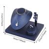 Multi-purpose Combination Set Jewelry Rack Fashion Jewelry Tray with Partitioned  Table Display