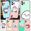 Чехол для телефона Apple IPhone 13 12 11 Mini Pro MAX SE X XS XR 8 7 6 S Plus черный чехол Coque Art Etui Soft Shell Qubys наклейка