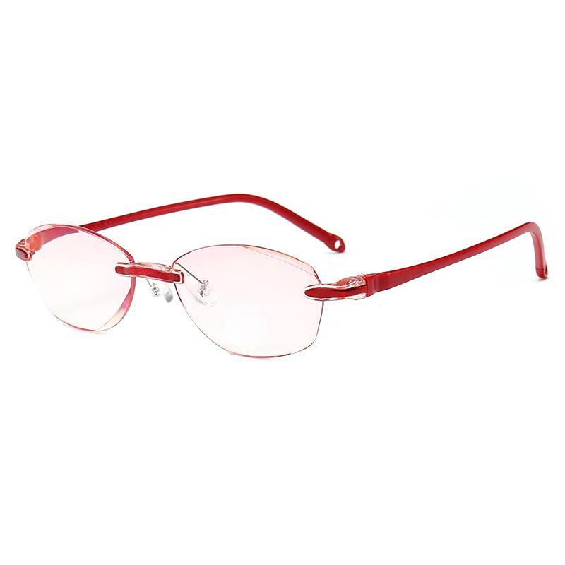 1 шт., безрамные очки для чтения, модные очки для чтения, антисиние очки для чтения