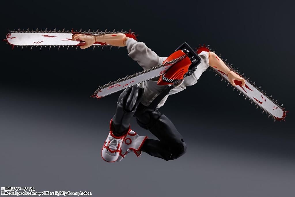 TAMASHII NATIONS Человек-бензопила Примерно 150 мм ПВХ АБС Окрашенная Подвижная фигурка S.H.Figuarts [ЛУЧШИЙ ВЫБОР] &
