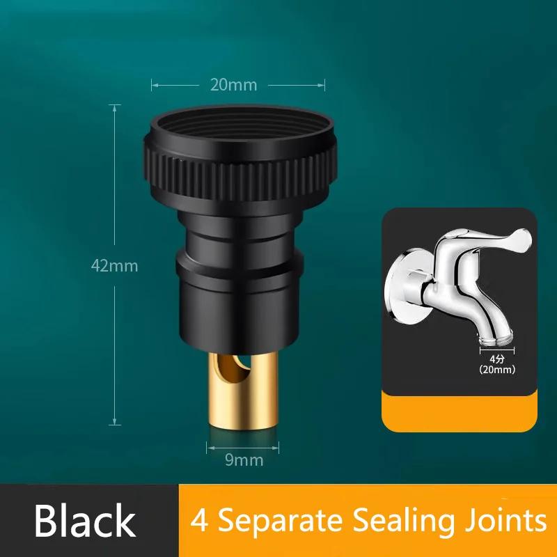 Кран-стоп для воды Аксессуары для крана Адаптер для крана стиральной машины Защищенный от падения Автоматическая остановка воды Бытовой Аксессуар для ванной комнаты