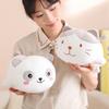 Cute Soft Cat Throw Pillow Plush Toy Doll Panda Pig Doll Girl Soothing Rag Doll