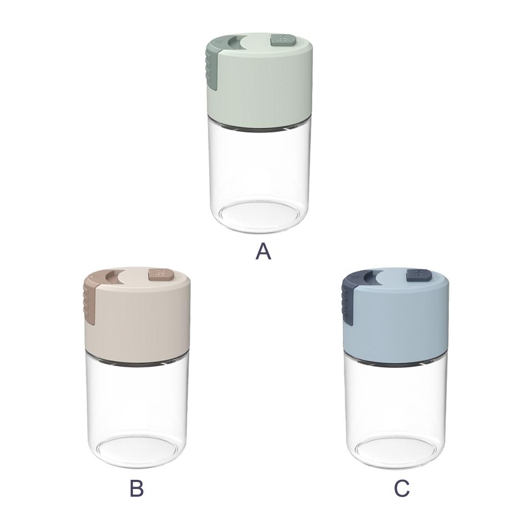 Стеклянные бутылки Пыленепроницаемые банки для специй Шейкер Контейнер Бытовая техника Количественные дозаторы соли Приправы Кухонные принадлежности