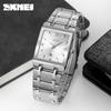 Moment Beauty Fashion мужские маленькие квадратные кварцевые часы водонепроницаемые мужские часы стальной ремень Шэньчжэньские часы