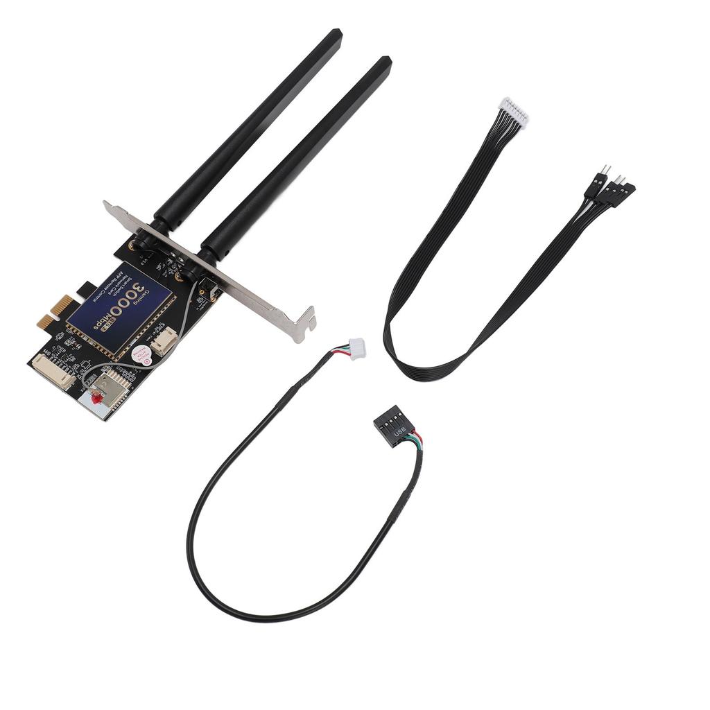 Карта PCIe AX3000 WiFi 6 2,4 ГГц 5,8 ГГц Bluetooth 5.2 Поддержка OFDMA MU MIMO Умное приложение Дистанционное управление PCIE Беспроводная