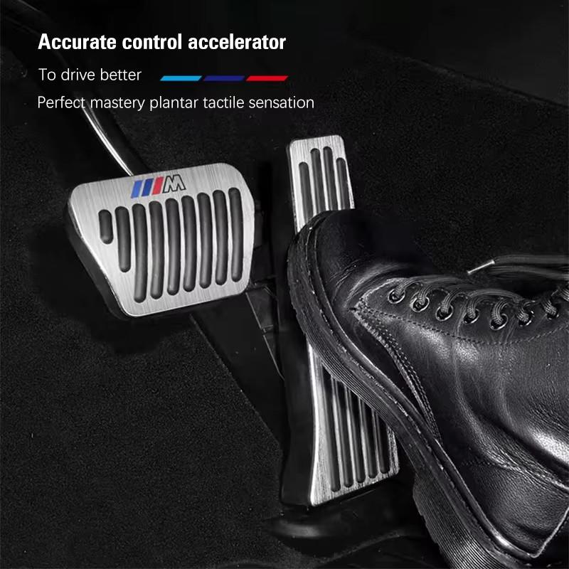 BMW Car Accelerator Brake Pedal Auto Interior Accessories For BMW G05 G06 G07 G01 G02 F07 F10 F20 F30 F34 F32 F33 F36 G20 G22 VM4