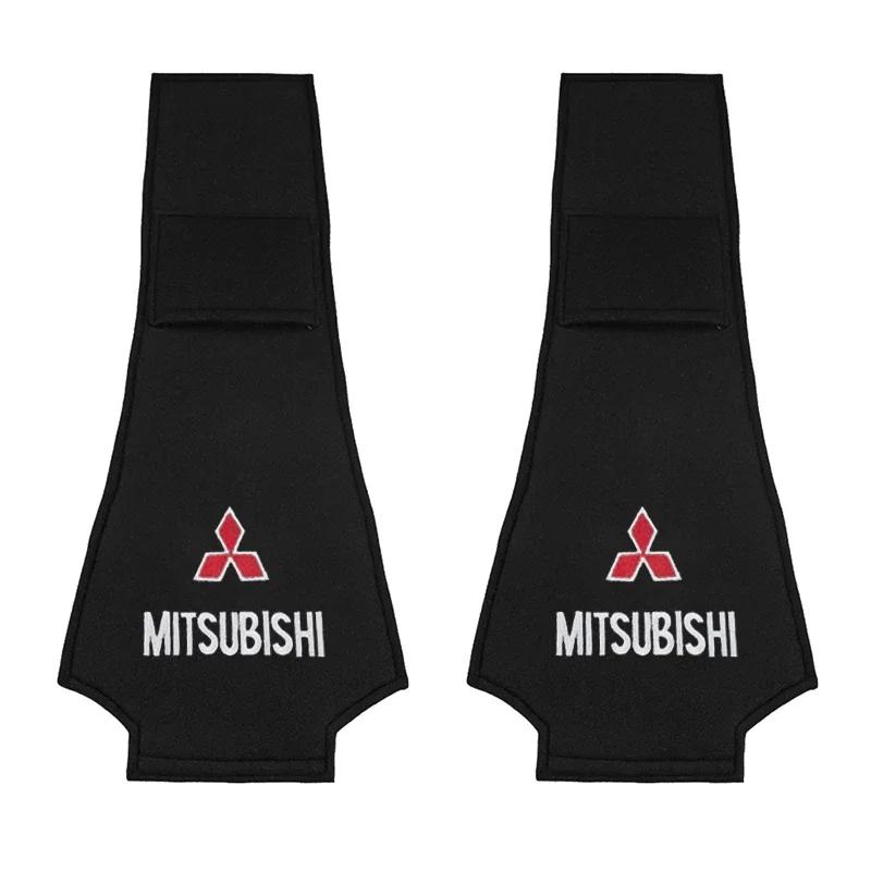 Хлопковая накидка-подушка на подголовник автомобиля, полотенце для Mitsubishi Ralliart ASX Pajero Eclipse Lancer 9 Pajero Outlander L200 Galant Montero
