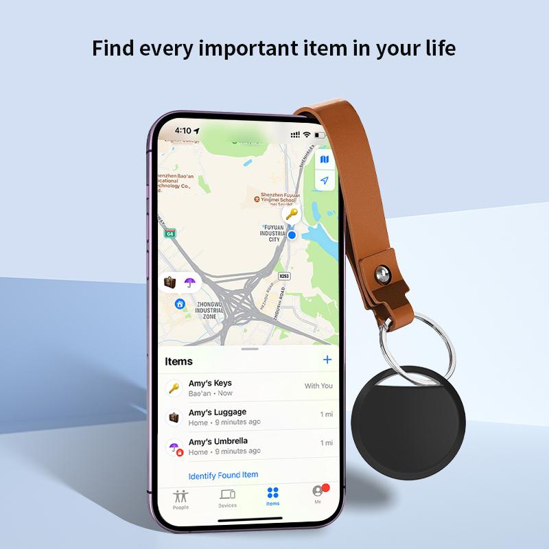 4 шт. Позиционирующий Далеко Искатель Трекер против потери для Apple Find My голосовое определение местоположения Ключ Сумка Чемодан Умная метка для IOS MFi iPhone
