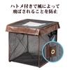 OFFO Мусорный бак с мусором для легкой Идеально подходит для сбора Защитная сетка от ворон, Погодоустойчивый, Складной, Сверхлегкий, Хранение, От двери до двери (79 л,