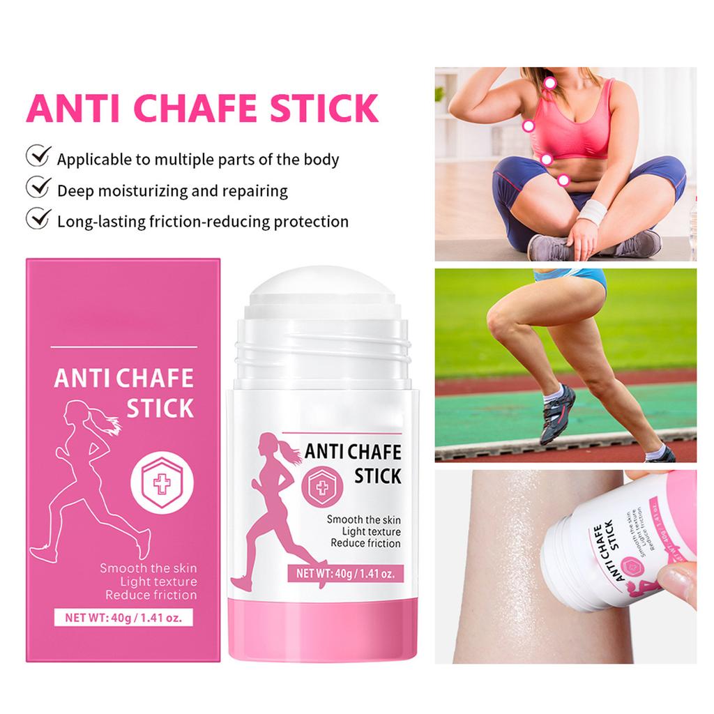 Lubricate Chafing Cream 40g Moisturizing Skin Body Friction Shield Cream Stick