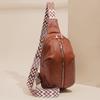 Vintage Chest Bag Women's Crossbody Bag Large Capacity Shoulder Bag