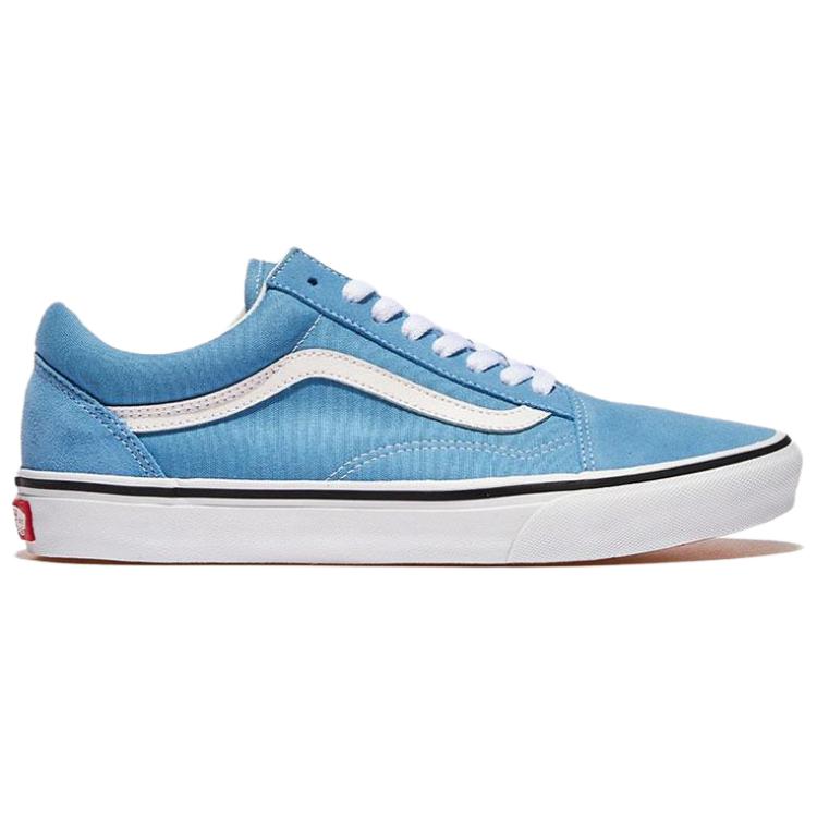 Vans Низкие кеды для скейтбординга Old Skool, унисекс, сине-белые, VN000D5NE2W