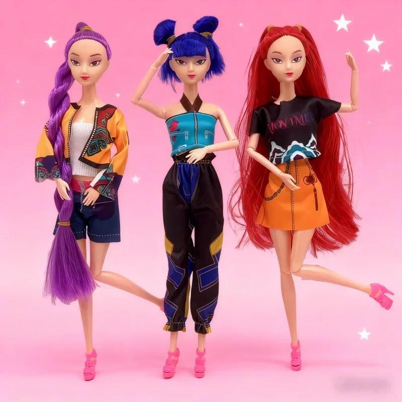 ### В наличии НОВЫЙ Аниме KPop Охотники на демонов Кукла Виниловая игрушка Персонаж виниловая маска Фигурка Подарок на день рождения Подарки для фан-клуба,.,