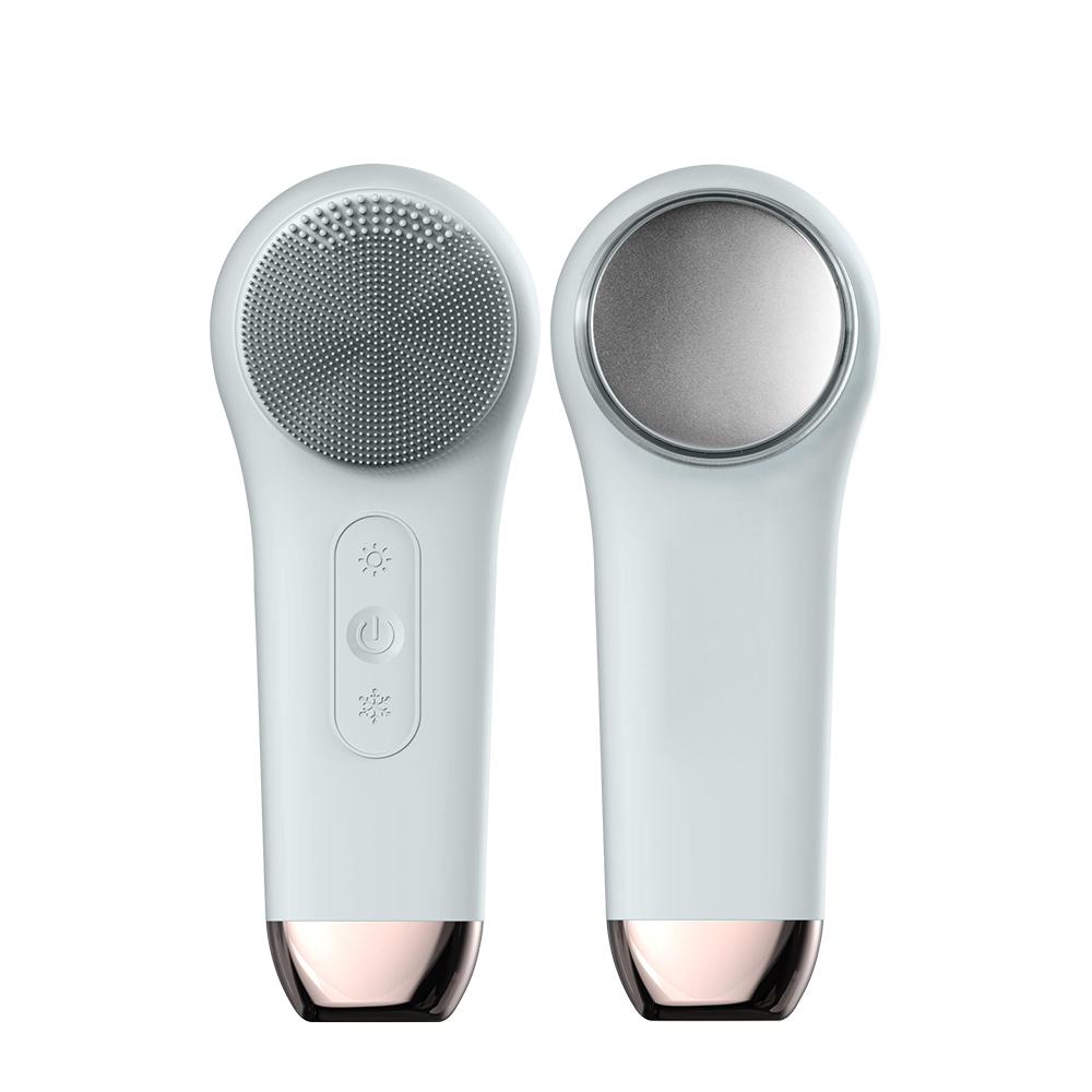 Silicone Facial Cleansing Brush Skin Tightening Facial Beauty Brush With Heat Cold Compress Szczotka Do Oczyszczania Twarzy