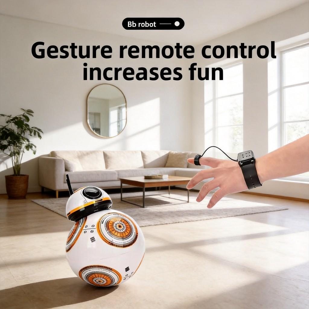 Звездные Войны Робот-Патрульный BB-8 Вращающийся С Пультом Управления Для Детей И Коллекционеров