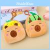 Fruit Capybara Plush Coin Purse Headphone Data Cable Storage Bag Gift Pendant