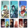 Genshin Impact Baizhu Phone Case For Samsung A54 A52 A50 A70 A10 A30 A40 A20S A20E A02S A12 A14 A22 A42 A72 A34 A32 A04s Cover