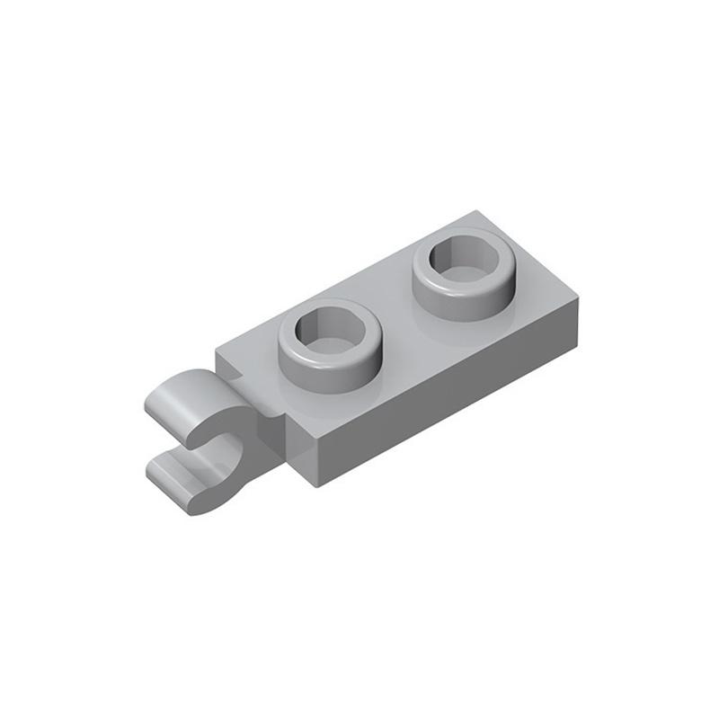 10 ШТ 63868 42923 Пластина Специальная 1x2 с Ручками Тонкий Блок Moc Цветные Аксессуары Совместимо с Кирпичом Сделай Сам Детская Игрушка