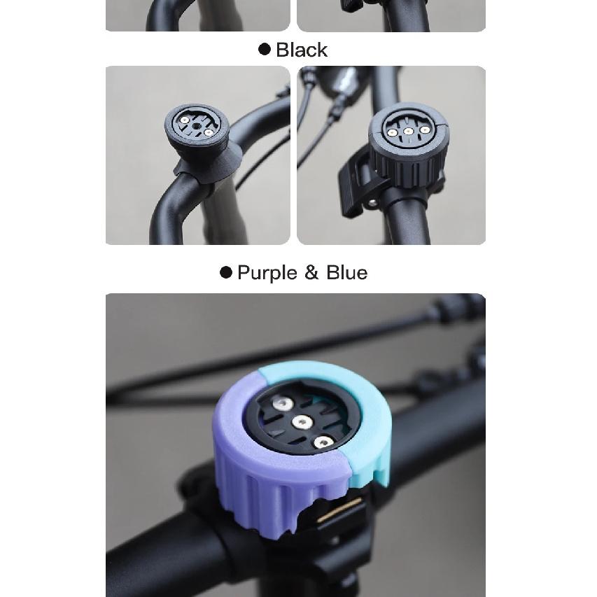 RRSkit Folding Bike Computer Mount Centered Computer Base Multi-Functional GoPro Mount For Brompton A C P For Dahon Wide Buckle