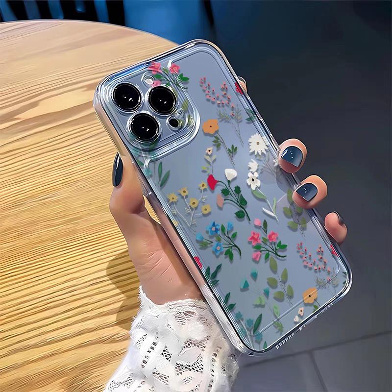 Прозрачный чехол с цветочным принтом для Huawei Honor 90 Lite X9A 5G X7B X8B X9B Y9 Prime 2019 Nova 3i 5T 6 7 9 SE P40 Lite P30 Pro