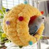 Cozy Design Parrot Snuggle Hut Handmade Conure Breeding House Bird Hammock for Cage  Cage Accessory