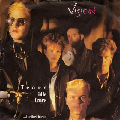 7-дюймовая пластинка VISION - Tears Idle Tears 7P320 PRT 1984 UK Танцевальная и Электронная Б/У