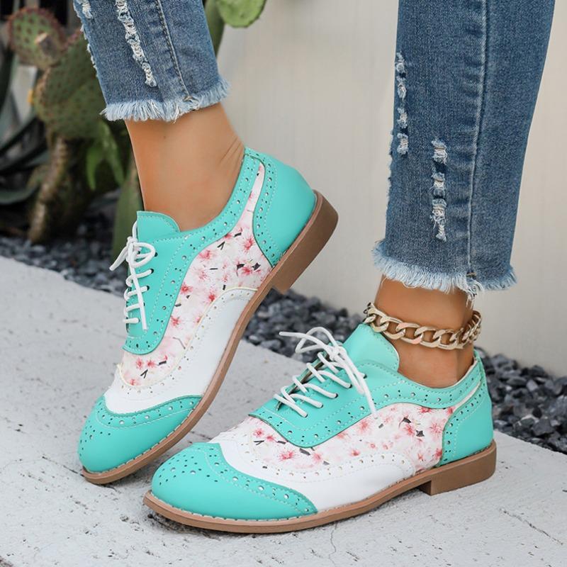 Fashion Women Shoes Vintage Genuine Leather Lady Thick Heels Retro Vintage Shoes For Women Shoes 2024