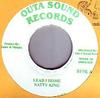 7-дюймовая пластинка NATTY KING - Lead I Home NONE Outa Sound Reco 2006 Ямайка Регги, Ска и Даб Б/У