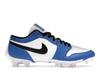 Jordan 1 TD Шиповки Низкие Белые Черные Королевские - FJ6245-104