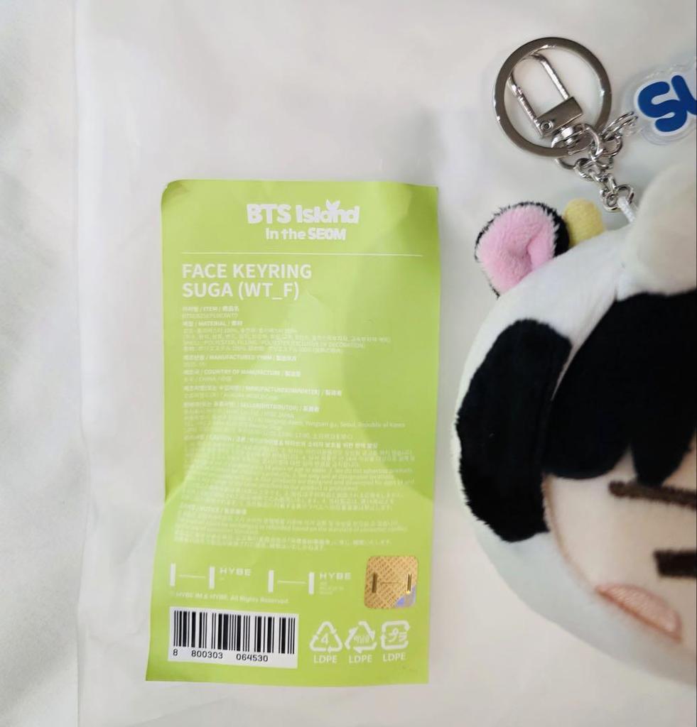 [USED] BTS FESTA 2025 Face Key Ring SUGA Yoongi SEOM
