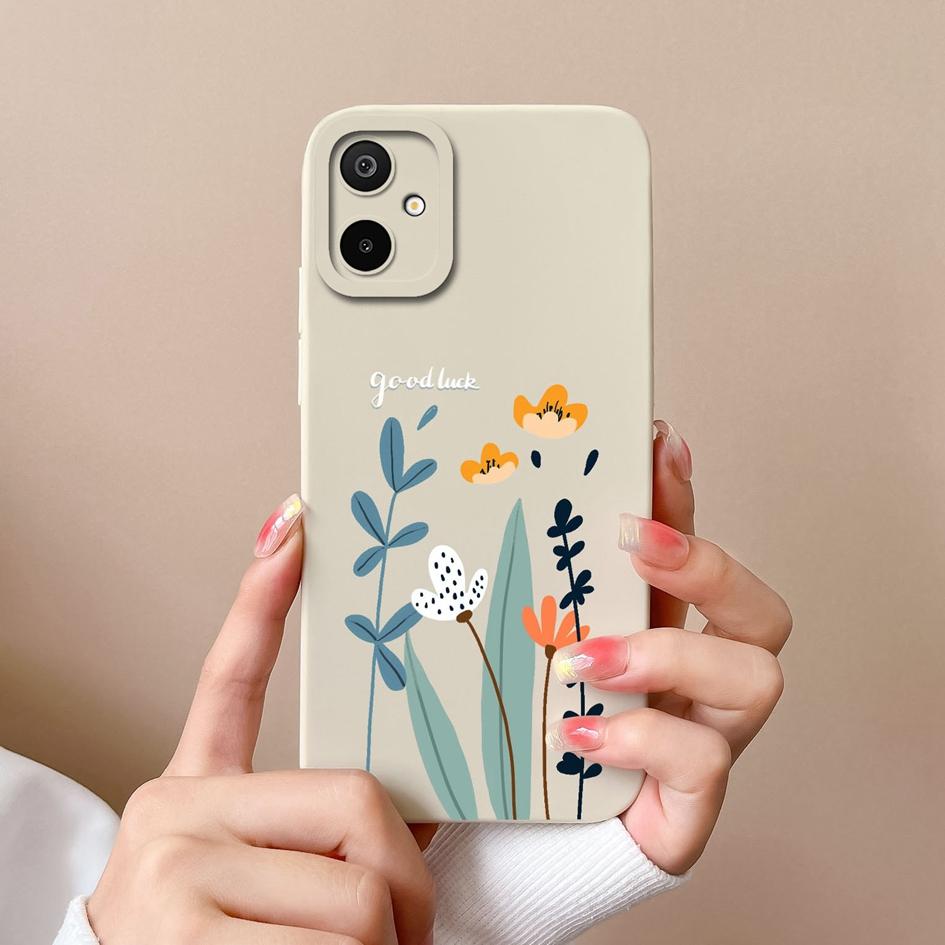 Чехол для Samsung Galaxy M06 S25 Edge A06 F06 F16 M16 Красивые цветы Авокадо Высококачественные противоударные силиконовые защитные чехлы для корпуса Samsung