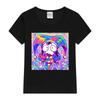 Summer Cotton Children's T-shirt The Amazing Digital Circus Cartoon Pattern - Suitable for Summer Dressing