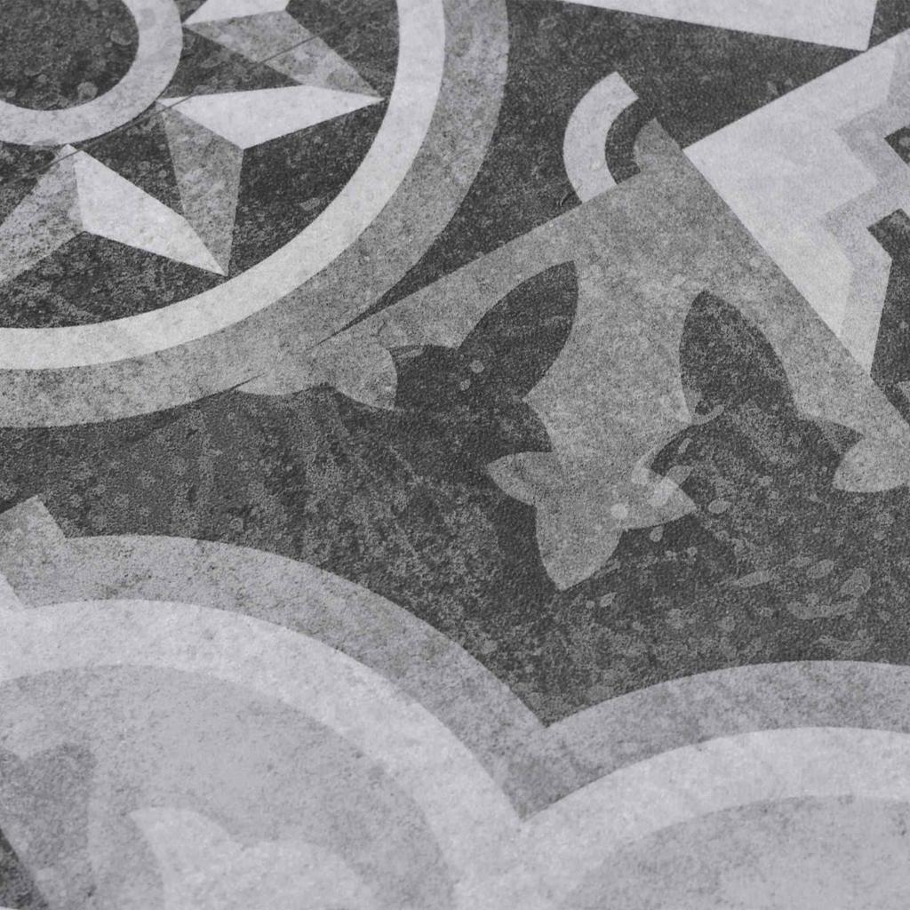 Floor Planks 5.02 m² 36 pcs PVC Gray Pattern