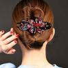 Мама Головной убор Цветок Ретро Женская Заколка для волос Зажимы-уточки Корейский стиль Заколка Стразы Заколка