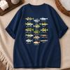 Fishing Shirt for Unisex Summer Short Sleeve TShirt O Neck Tee Shirt Fish Funny Meme Unisex Graphic Tshirt Casual Short Sleeve Tee