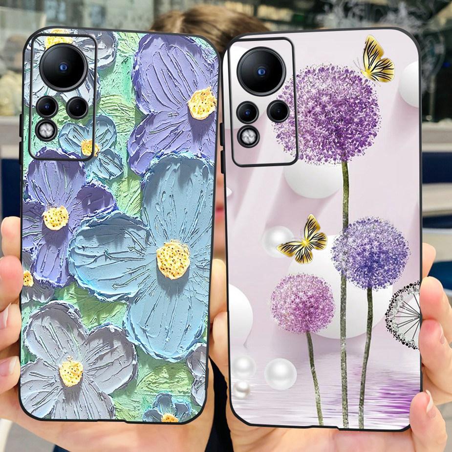 Чехол для Infinix Note 11 X663 X663B Милый Модный Расписной Чехол-Крышка Для Infinix Note 12 Note12 Note11 X663C Мягкий ТПУ Fundas Capa