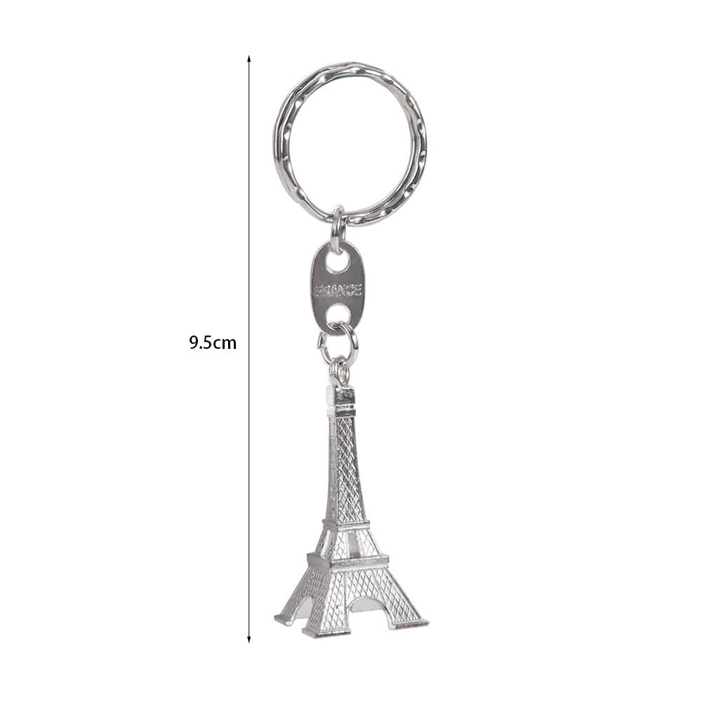 Fashion Eiffel Tower Bag Pendant Vintage Paris Keyring Creative France Tower Keychain Couple
