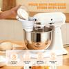 Легко сыплющая муку воронка, Складной аксессуар для миксера Kitchen Aid, Без брызг, Для моделей с наклонной головкой 4,5–5 кварт