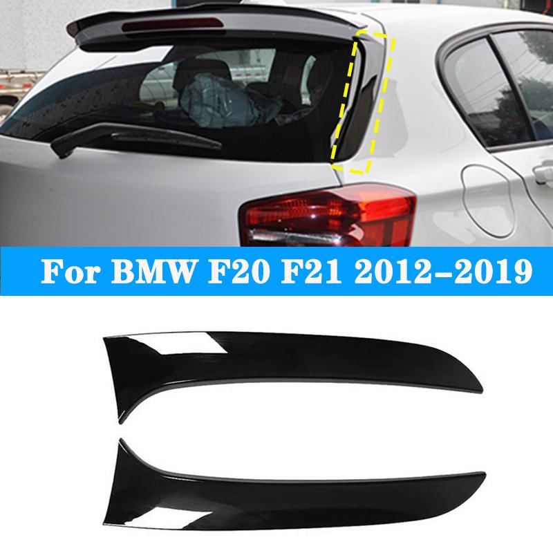 For BMW 1 Series F20 F21 116d 120i 118i M140i M135i Car Rear Window Side Splitter Trunk Diffuser Canards Spoiler ABS 2012-2019 FZ7