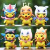 Pokmon Pvc Pikachu Figure Cake Topper Blind Box Gift For Collectors Special Characters Included