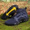 Unisex Mid-Cut Outdoor Hiking and Wading Shoes - Non-Slip, Wear-Resistant, Large Size, Cross-Border Mountaineering Footwear