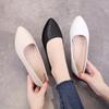 Doudou Shoes Women's 2019 Summer New Pointed Shallow Mouth Flat Sole Shoes Korean Version Women's Shoes
