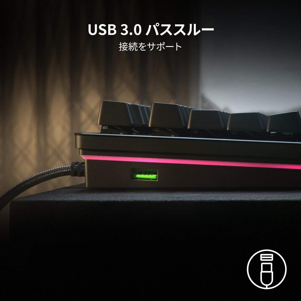 Игровая клавиатура Razer Huntsman V2 Analog JP Японская раскладка Аналоговый оптический переключатель Регулируемое срабатывание Двойные PBT колпачки Подставка для запястий Chroma RGB