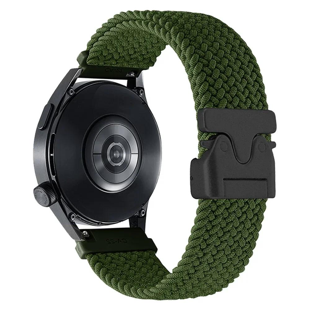 Нейлоновый магнитный ремешок 20 мм 22 мм для Garmin Forerunner 570 265 55 255 Active 6 5/Vivomove Trend/Vivoactive 6 5/Venu 3/2 Браслет