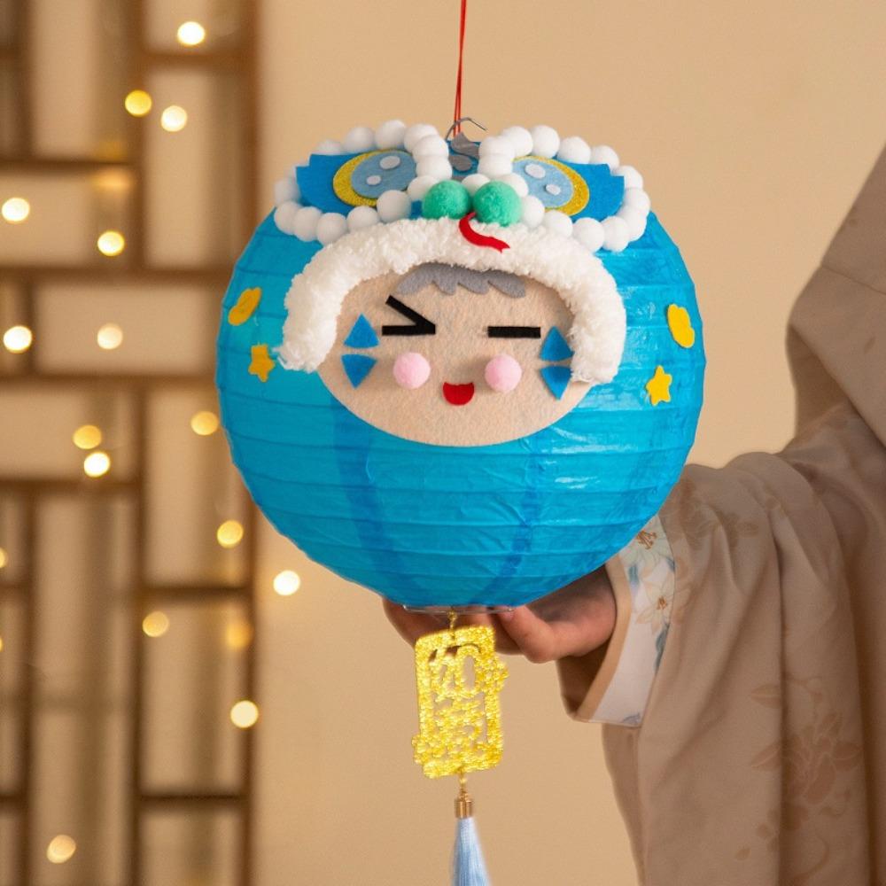 New Year Handheld Chinese Zodiac Lantern Luminous Zodiac Lantern Lantern Festival