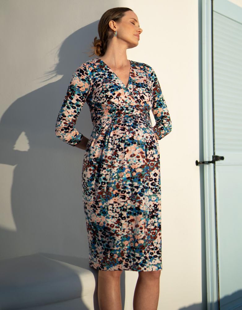 Casual Dress Maternity Dress KEEVA Animal Print [Serafin] Women's