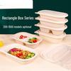 Eco-Friendly Corn Starch Divided Meal Prep Containers